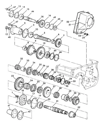 396137 - Подшипник игольч. шестерни КПП ТС56