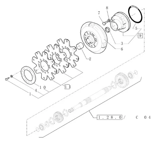 9969041 - уплотнительное кольцо