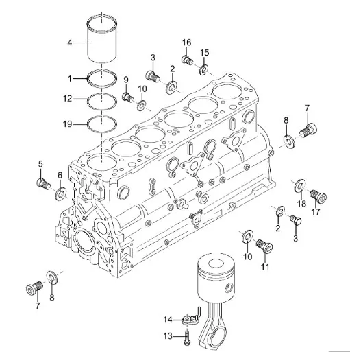 2991788 - Гильза цилиндра