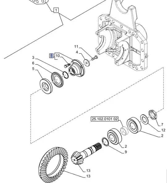 87621411 - фланец